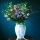 Calendar cu imagini Bouquets, 31.5 x 48 cm, 12 file, 2026